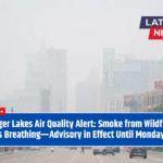 Finger Lakes Air Quality Alert: Smoke from Wildfires Affects Breathing—Advisory in Effect Until Monday Night