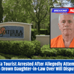 Florida Tourist Arrested After Allegedly Attempting to Drown Daughter-in-Law Over Will Dispute