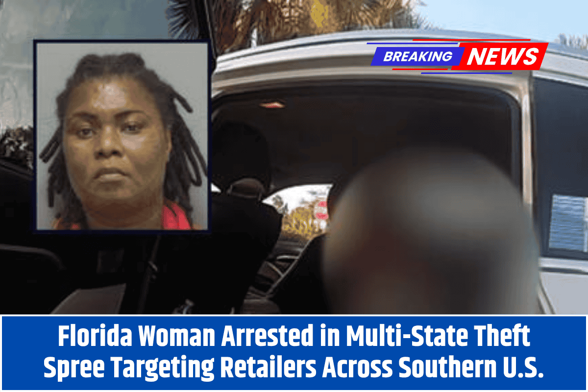 Florida Woman Arrested in Multi-State Theft Spree Targeting Retailers Across Southern U.S.