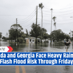 Florida and Georgia Face Heavy Rain and Flash Flood Risk Through Friday