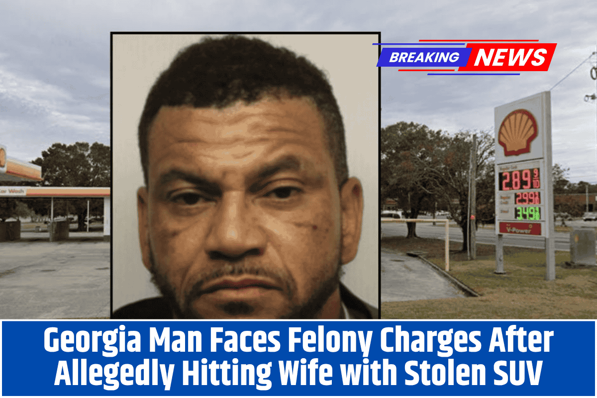 Georgia Man Faces Felony Charges After Allegedly Hitting Wife with Stolen SUV