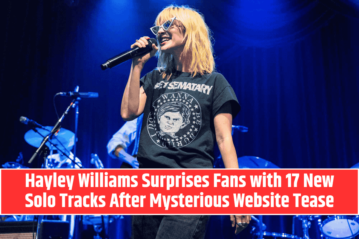 Hayley Williams Surprises Fans with 17 New Solo Tracks After Mysterious Website Tease