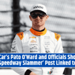 IndyCar’s Pato O’Ward and Officials Shocked by ‘Speedway Slammer’ Post Linked to ICE