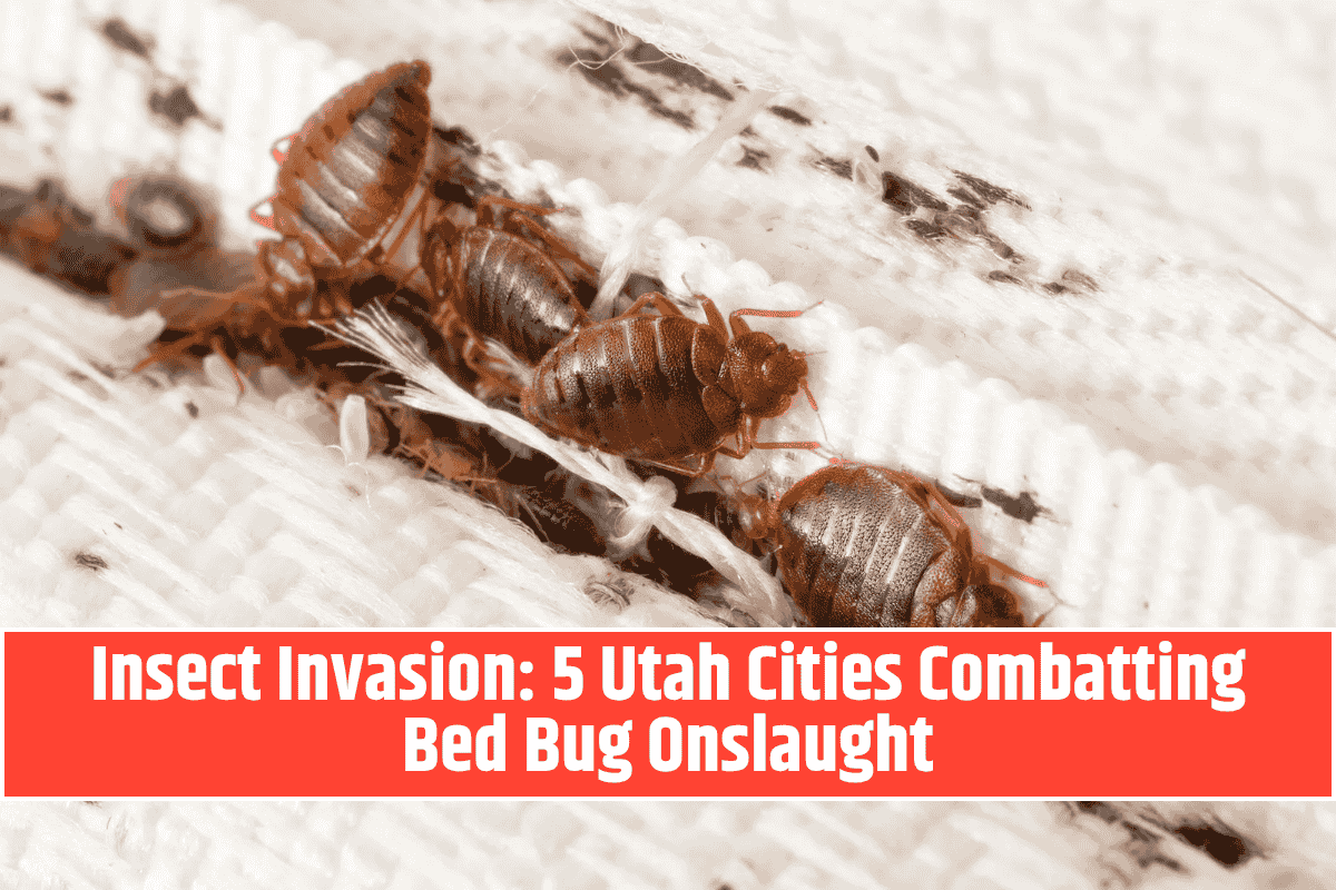 Insect Invasion: 5 Utah Cities Combatting Bed Bug Onslaught