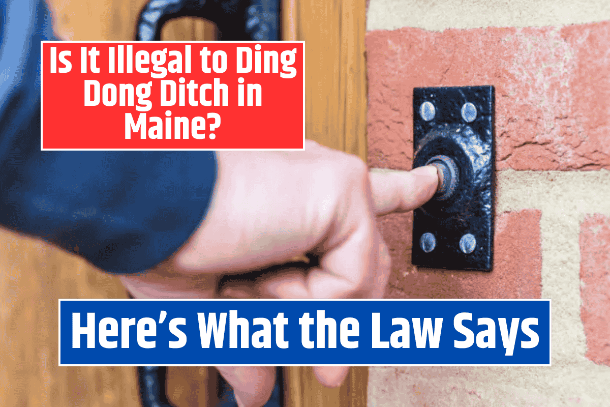 Is It Illegal to Ding Dong Ditch in Maine? Here’s What the Law Says