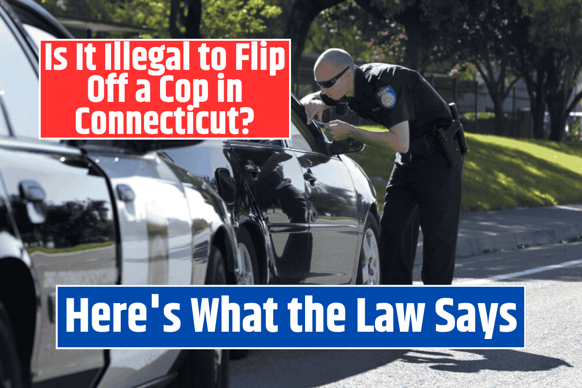 Is It Illegal to Flip Off a Cop in Connecticut? Here's What the Law Says
