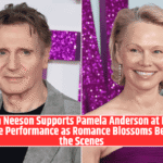 Liam Neeson Supports Pamela Anderson at Final Stage Performance as Romance Blossoms Behind the Scenes