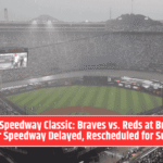 MLB Speedway Classic: Braves vs. Reds at Bristol Motor Speedway Delayed, Rescheduled for Sunday