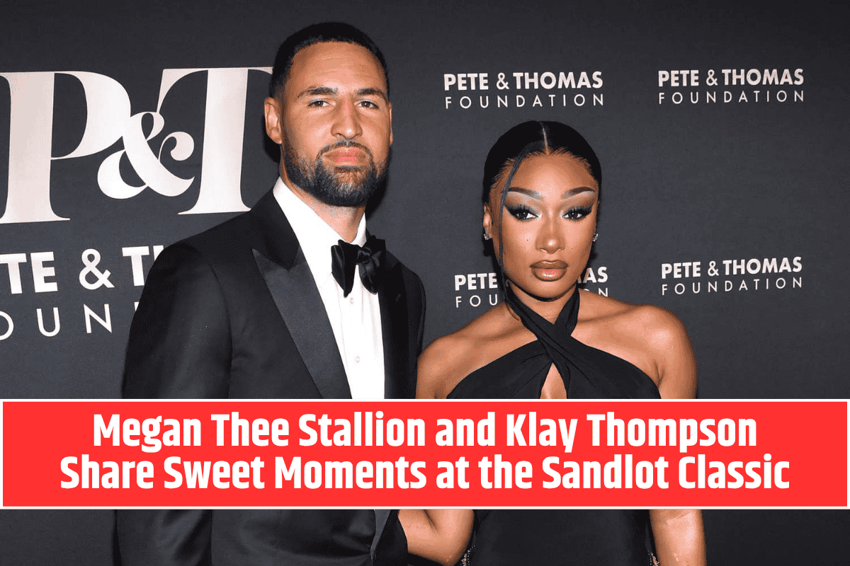 Megan Thee Stallion and Klay Thompson Share Sweet Moments at the Sandlot Classic