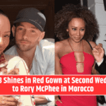 Mel B Shines in Red Gown at Second Wedding to Rory McPhee in Morocco