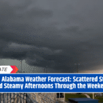 North Alabama Weather Forecast: Scattered Storms and Steamy Afternoons Through the Weekend