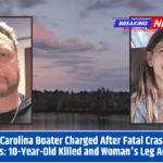 North Carolina Boater Charged After Fatal Crash with Swimmers: 10-Year-Old Killed and Woman's Leg Amputated