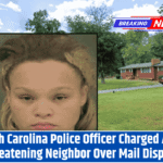 North Carolina Police Officer Charged After Threatening Neighbor Over Mail Dispute