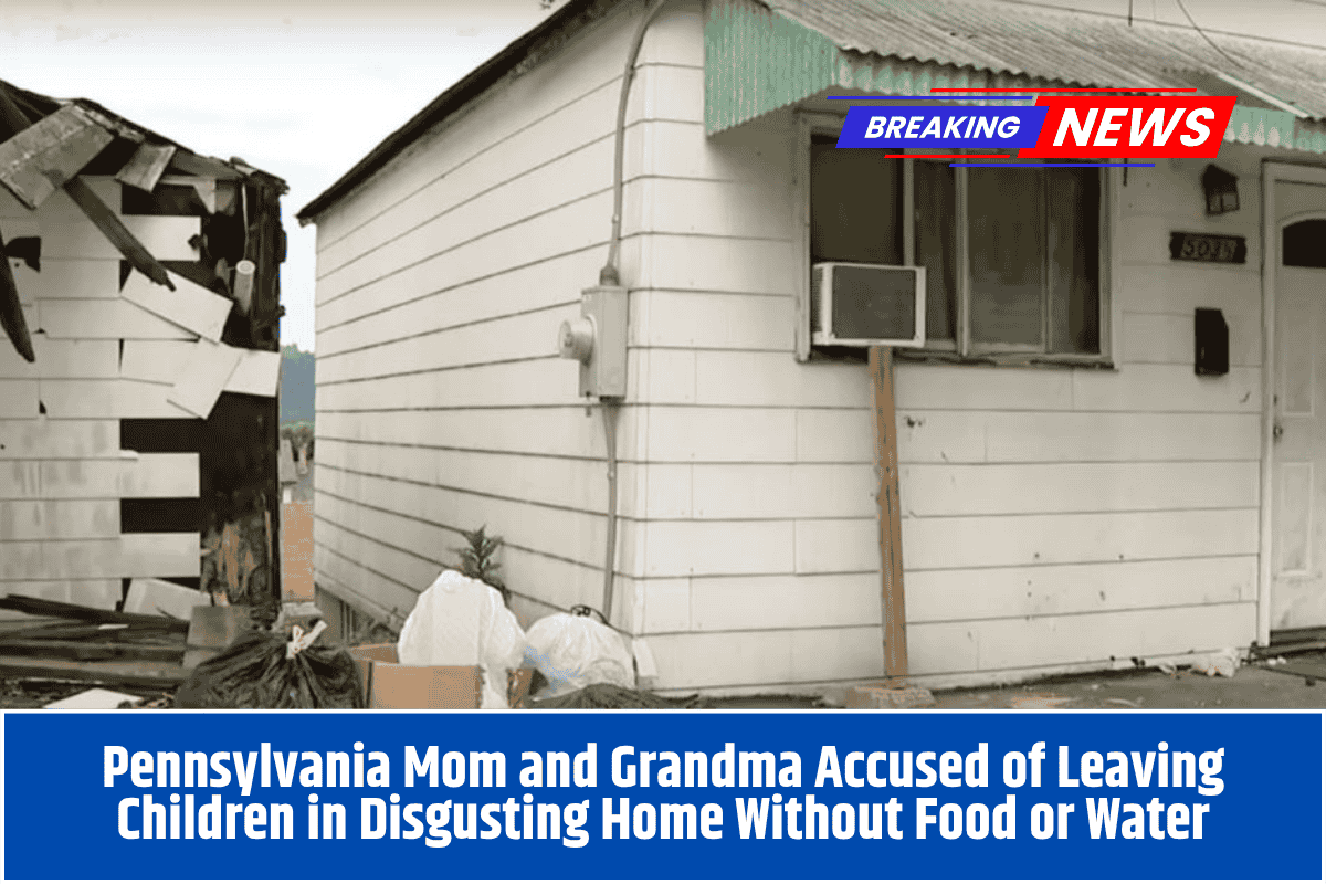 Pennsylvania Mom and Grandma Accused of Leaving Children in Disgusting Home Without Food or Water