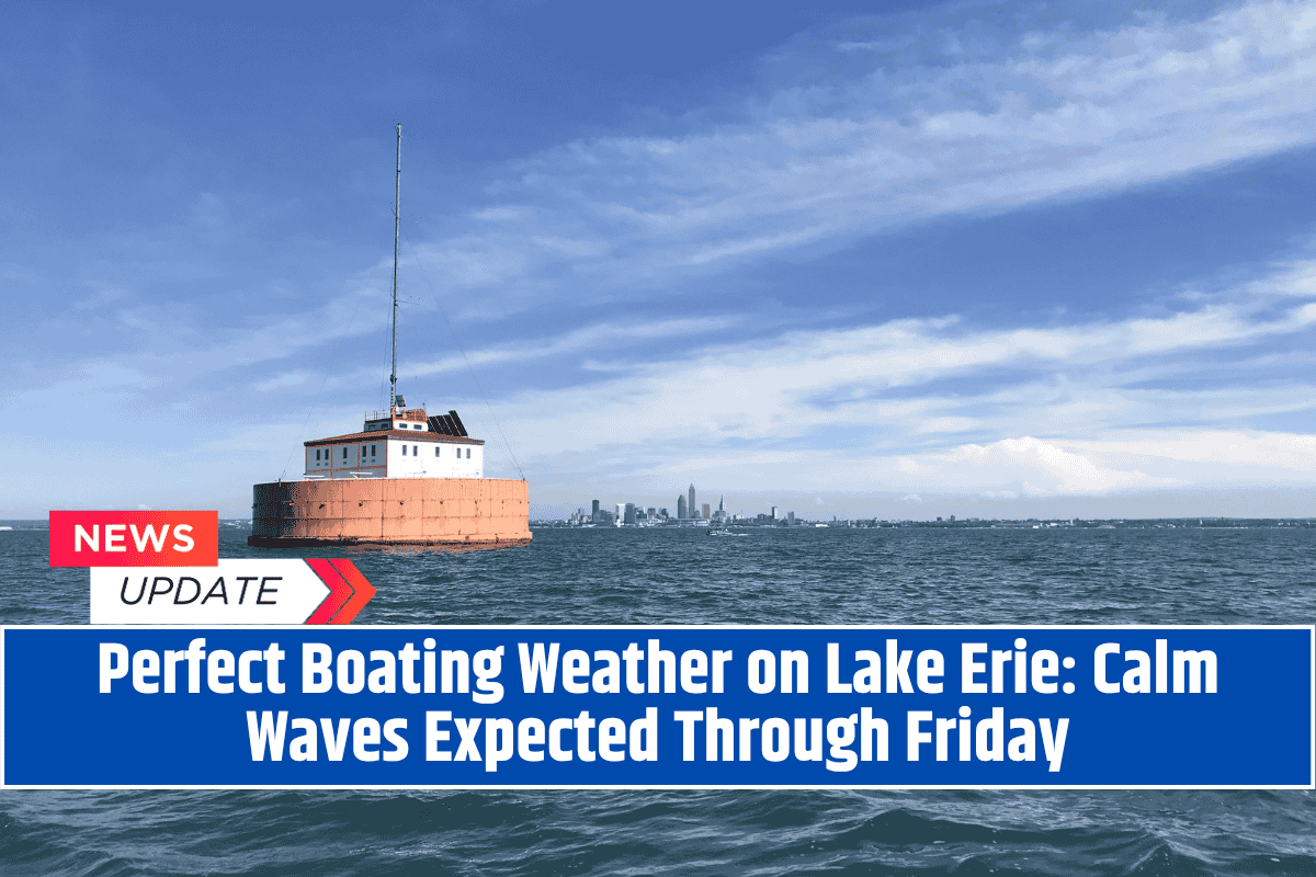 Perfect Boating Weather on Lake Erie: Calm Waves Expected Through Friday
