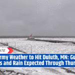 Stormy Weather to Hit Duluth, MN: Gusty Winds and Rain Expected Through Thursday