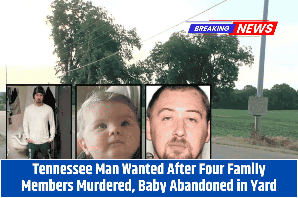 Tennessee Man Wanted After Four Family Members Murdered, Baby Abandoned in Yard