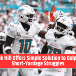 Tyreek Hill Offers Simple Solution to Dolphins' Short-Yardage Struggles