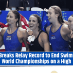 USA Breaks Relay Record to End Swimming World Championships on a High