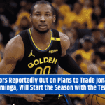 Warriors Reportedly Out on Plans to Trade Jonathan Kuminga, Will Start the Season with the Team